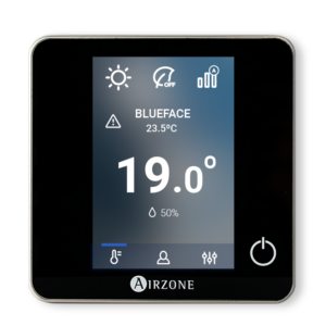 Image d'un thermostat airzone blueface à Cannes.